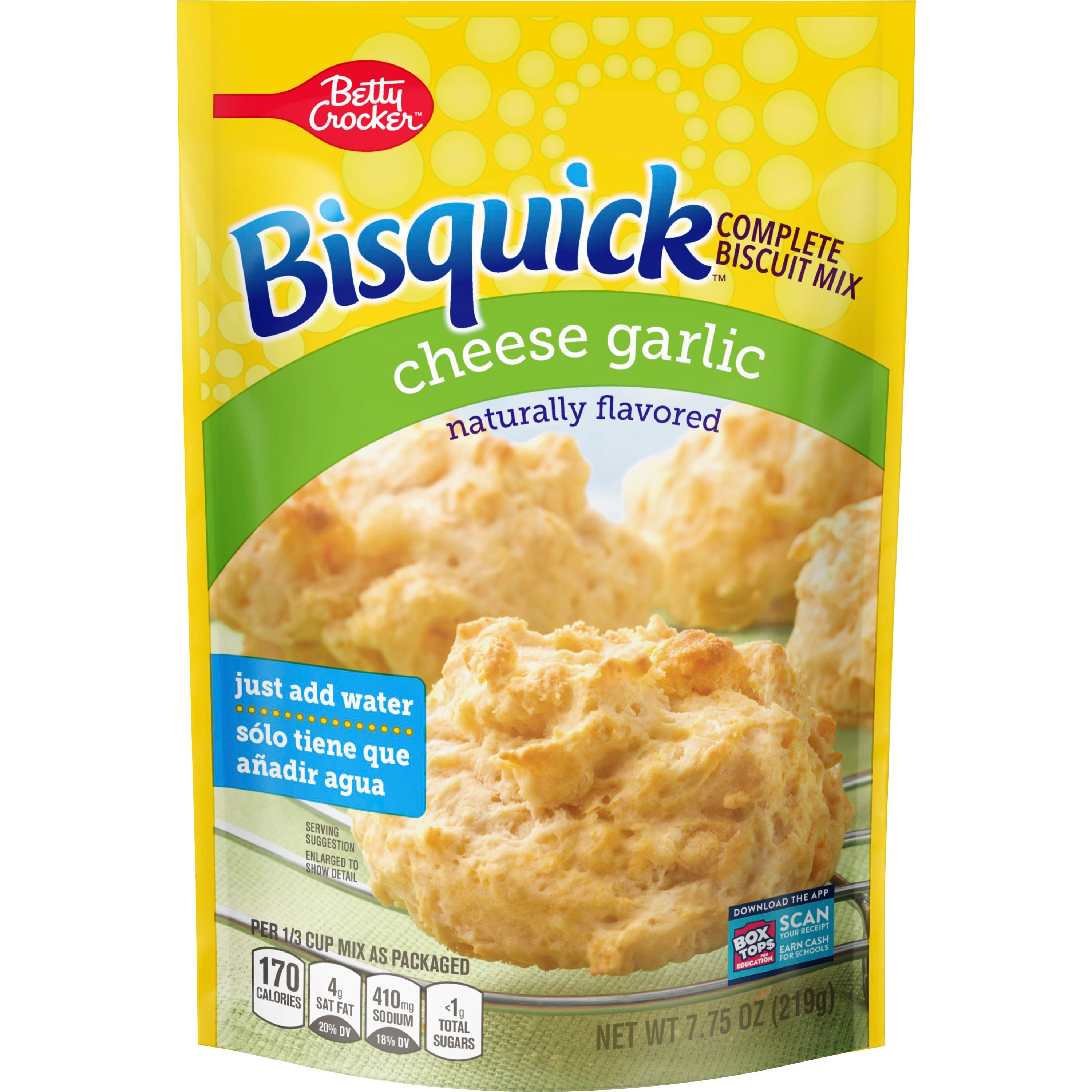 Bisquick™ Complete Cheese Garlic Biscuit Mix - Front