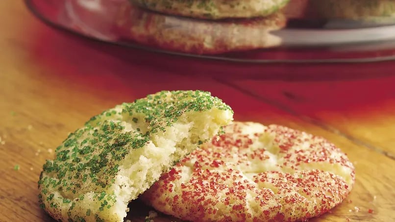 Holiday Snickerdoodles (Cookie Exchange Quantity)