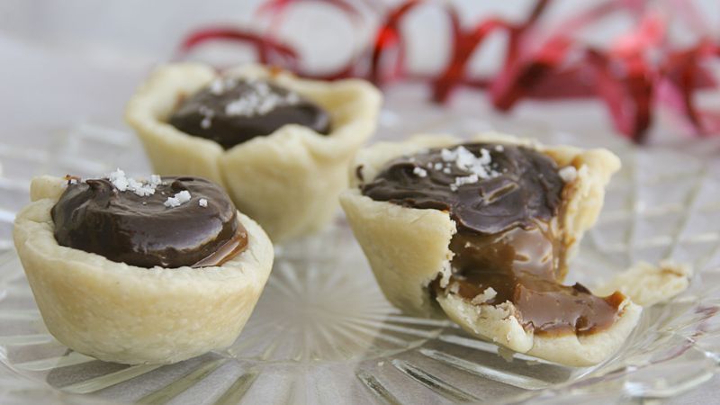 Caramel Chocolate Mini Pies