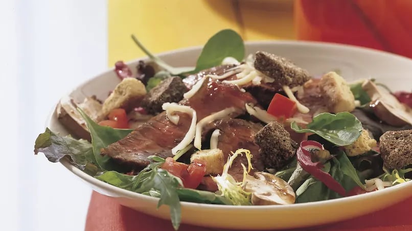 Grilled Balsamic Beef Salad