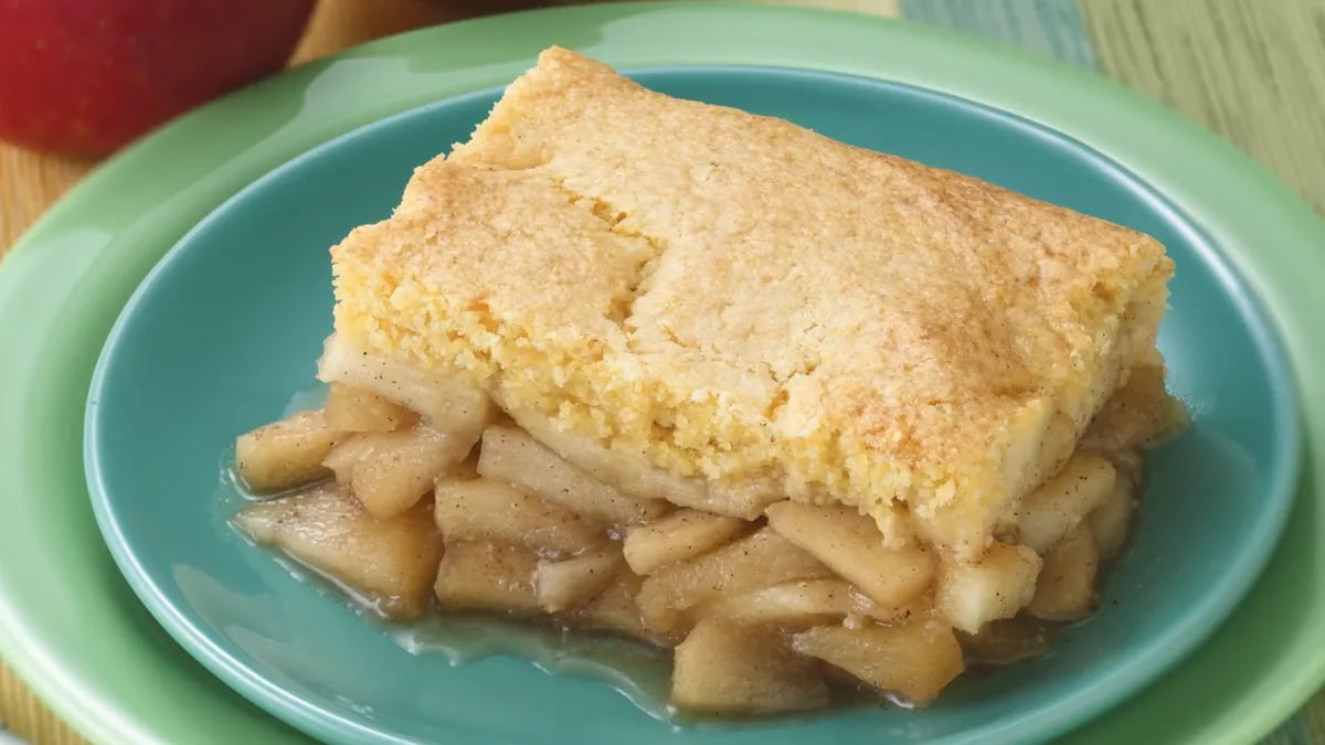 Cornbread-Apple Cobbler