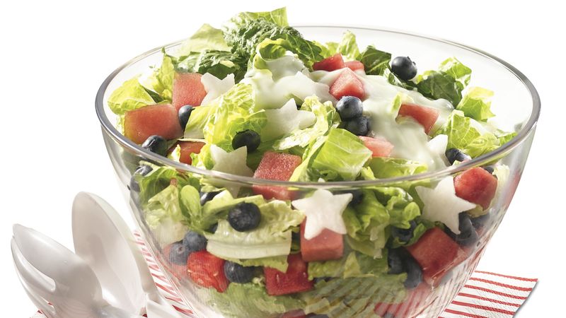 Gluten-Free Red, White and Blueberry Salad