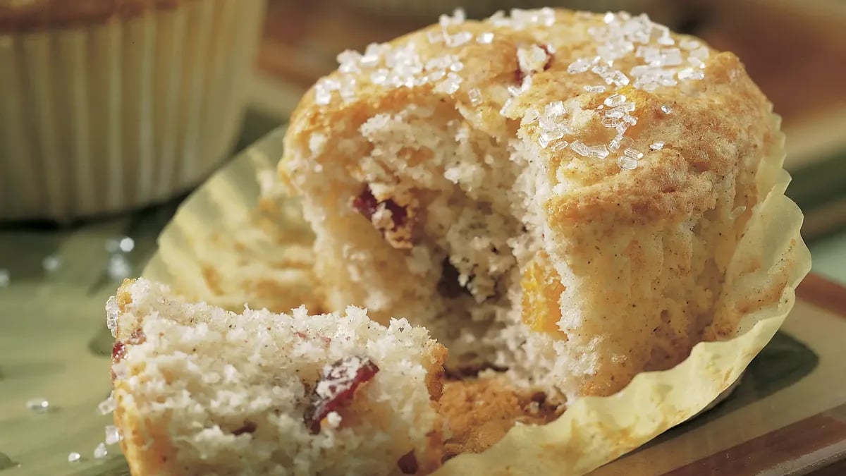 Apricot-Cranberry Muffins