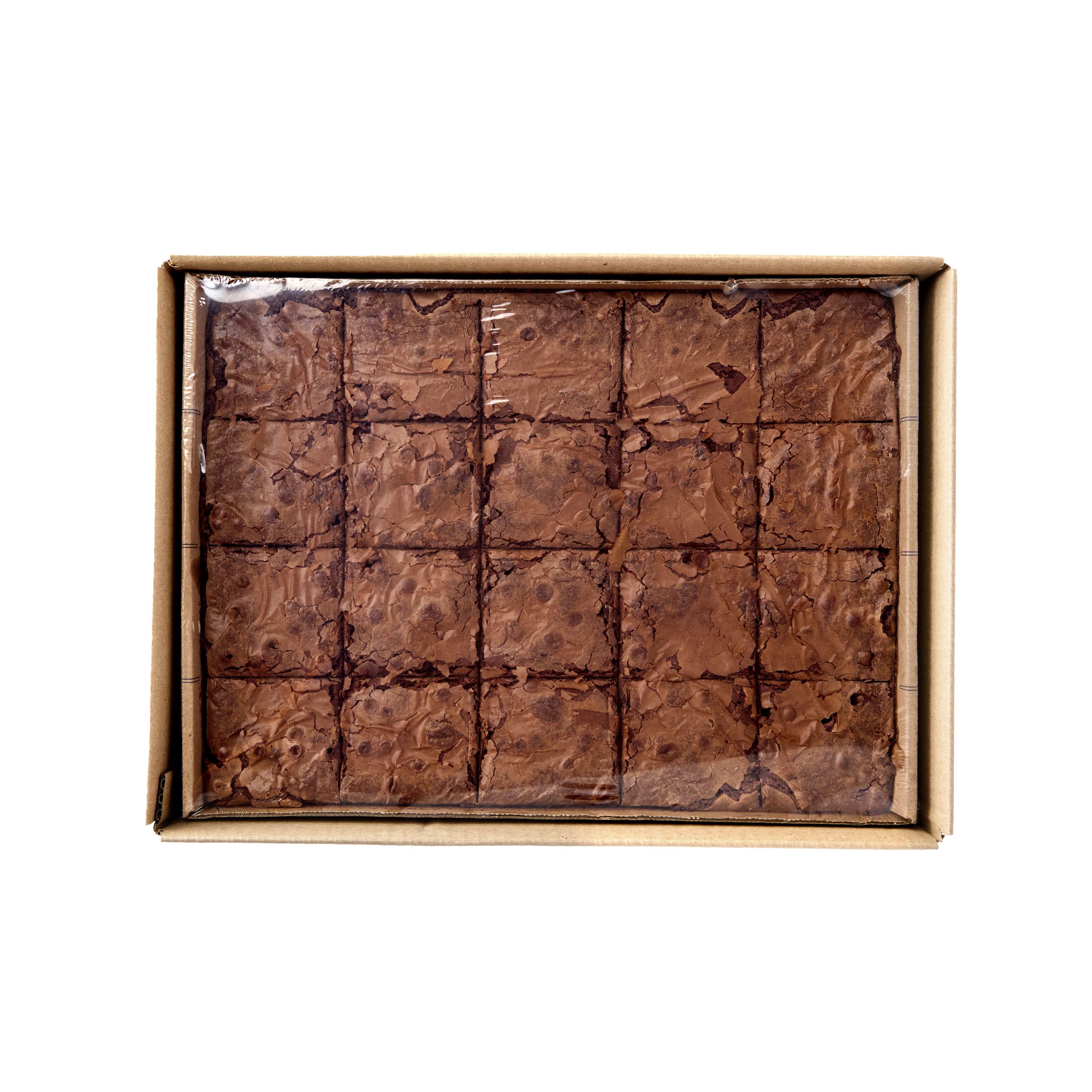  Open Case Pillsbury Frozen Baked Dessert Tray Chocolate Brownie Sliced Half Sheet 3/67.8 OZ