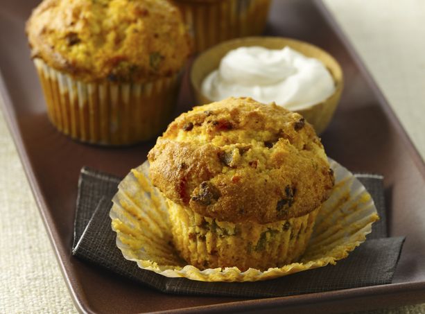 Beef Taco Corn Muffins