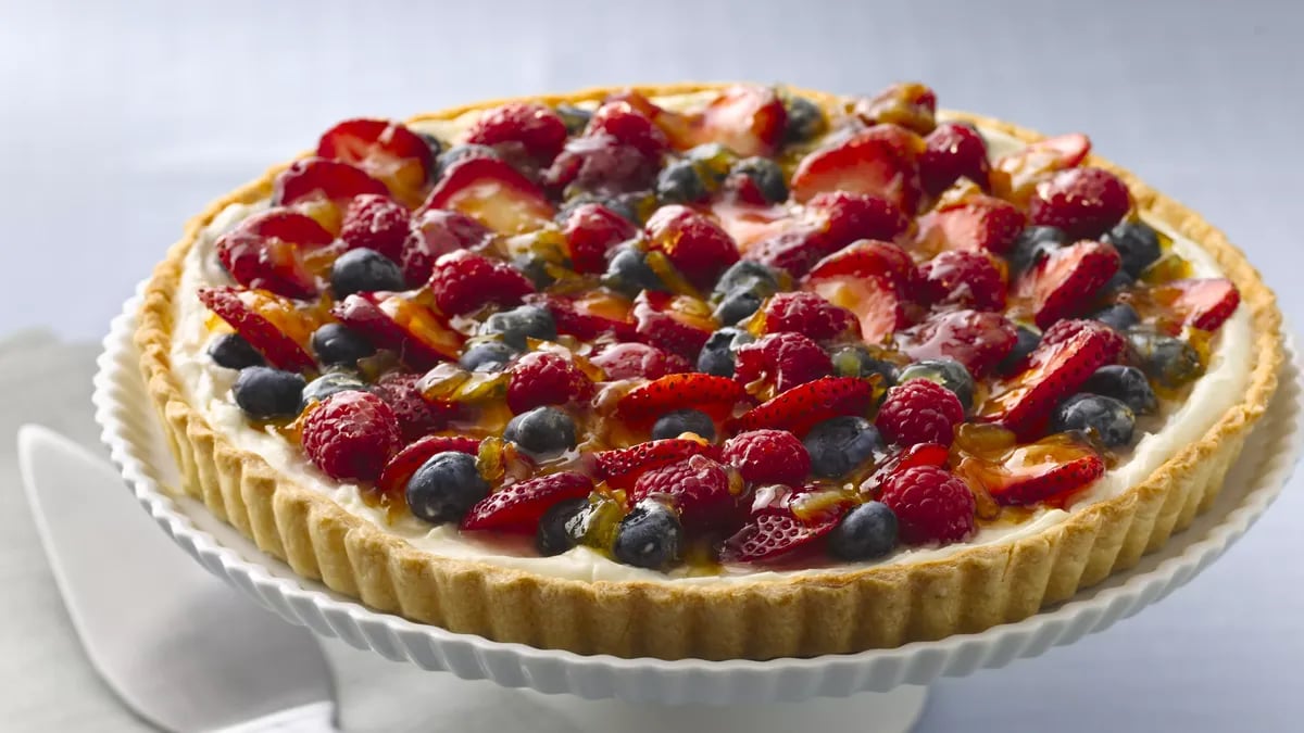 Glazed Berry Tart 