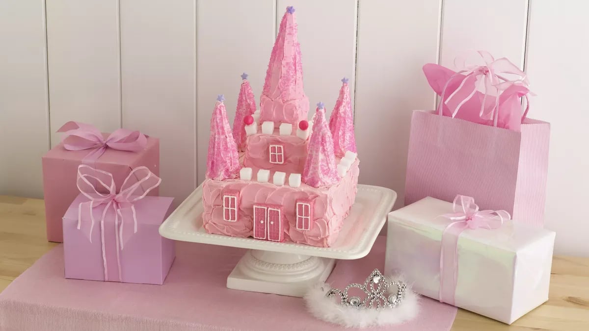 Princess Castle Cake