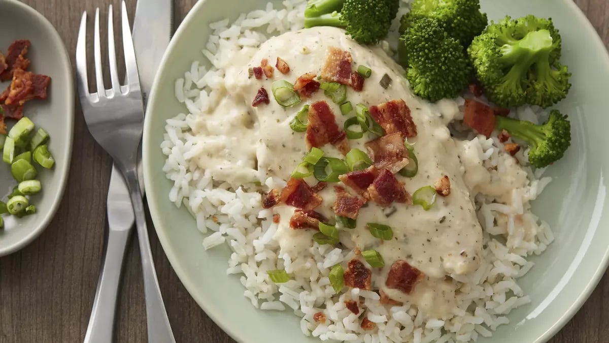 Slow-Cooker Creamy Ranch Chicken