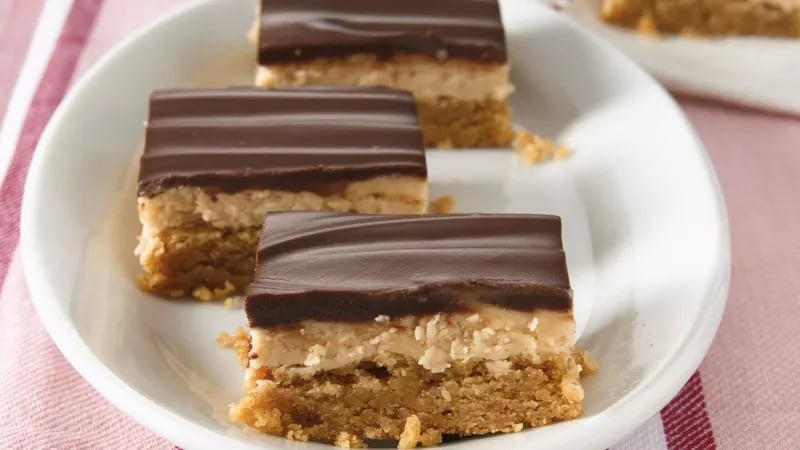 Layered Peanut Butter Bars