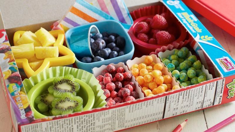 Rainbow Breakfast Bento Box