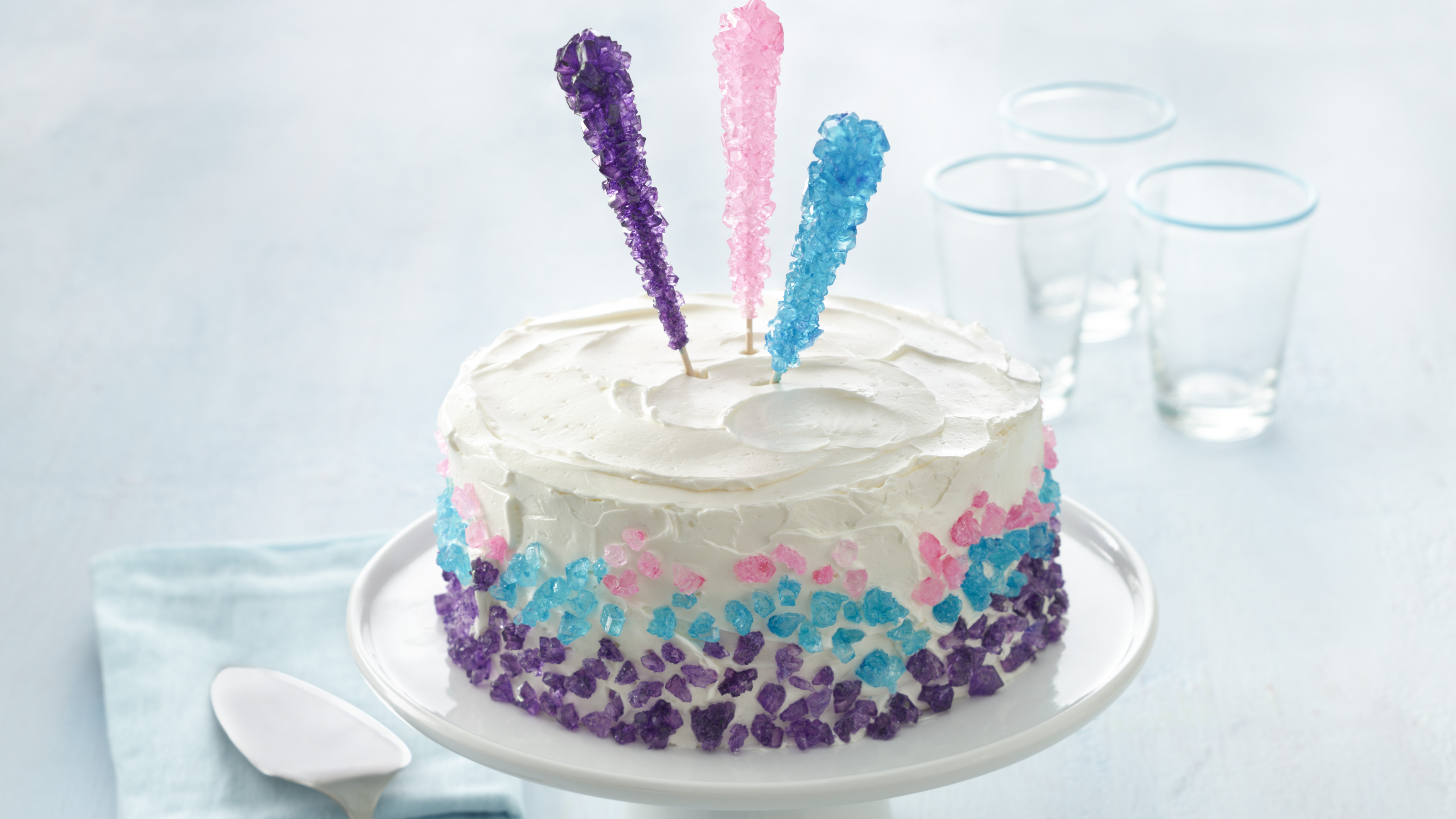 Candy Cake | Lollipop Cake | Cotton Candy Cake | Yummy Cake