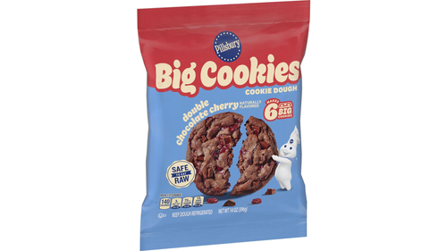 Pillsbury™ Big Cookies Double Chocolate Cherry Cookie Dough