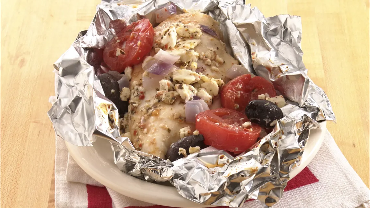 Mediterranean Chicken Packets