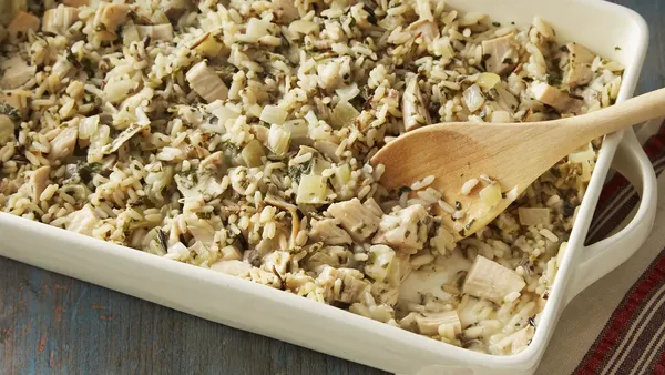 Wild Rice and Turkey Casserole