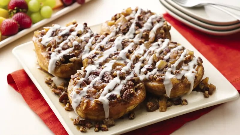 Caramel-Apple Sticky Buns