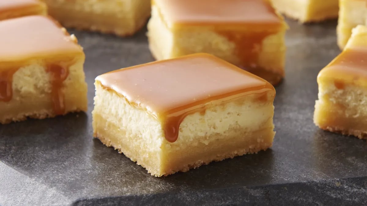 Spike the Eggnog Cheesecake Bars