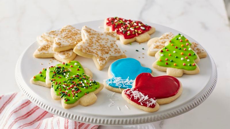 Sugar Cookie and Royal Icing Holiday Sugar Cookie Dipping Kits