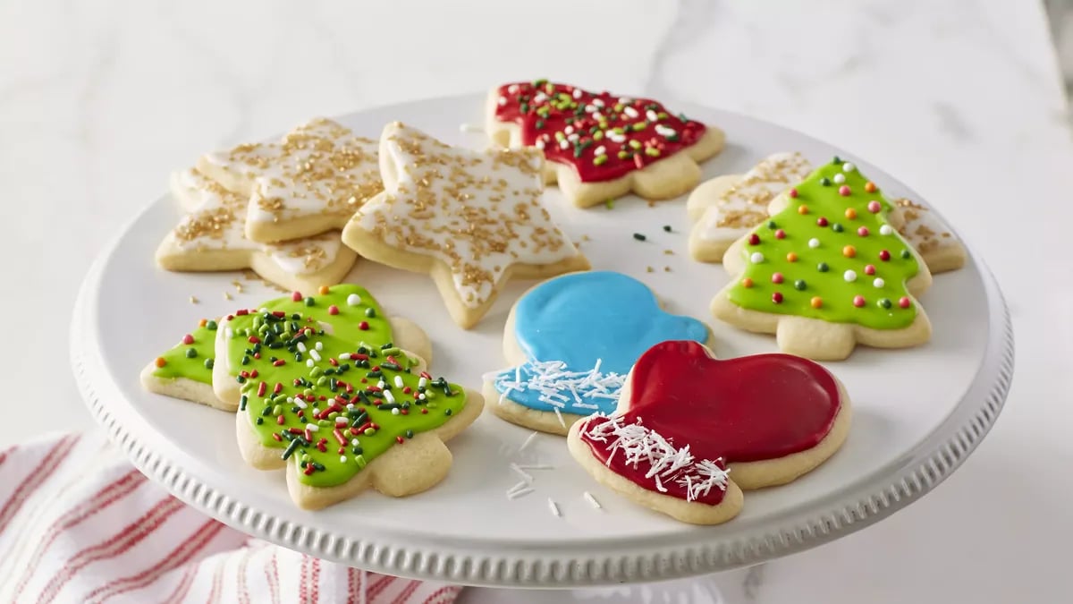 Classic Christmas Sugar Cookie Cutouts