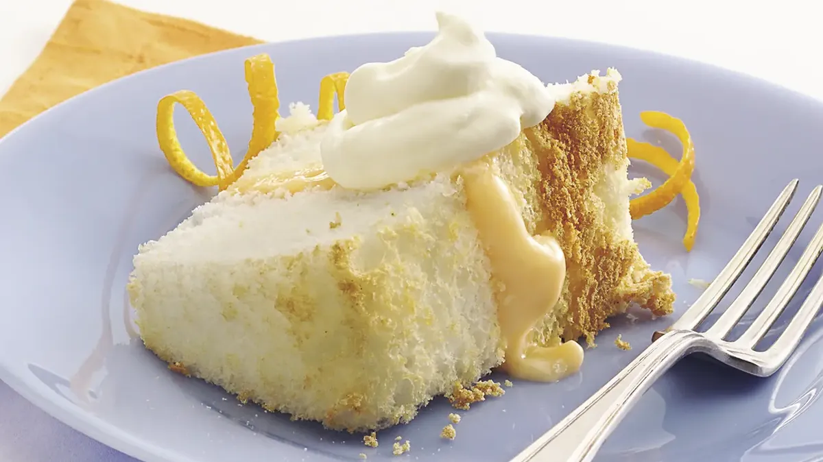 Orange-Cream Angel Cake