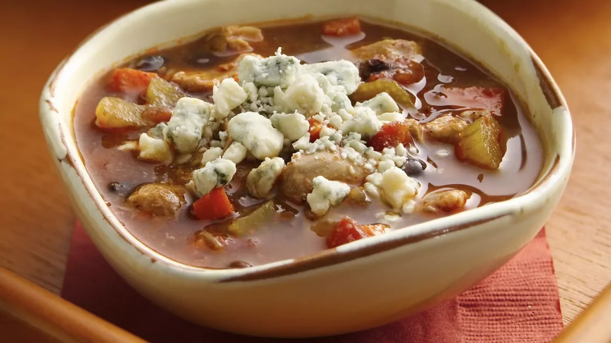 Slow-Cooker Buffalo Chicken Chili