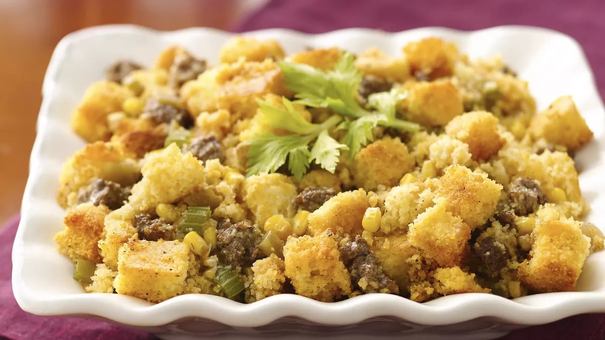 Corn-Chorizo Stuffing