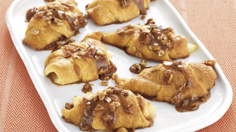 Sticky Pear Crescents