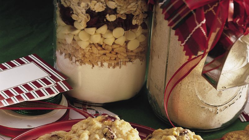 Cranberry-White Chip-Oatmeal Cookie Mix