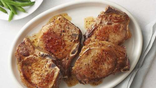 Apple juice marinade sales for pork chops