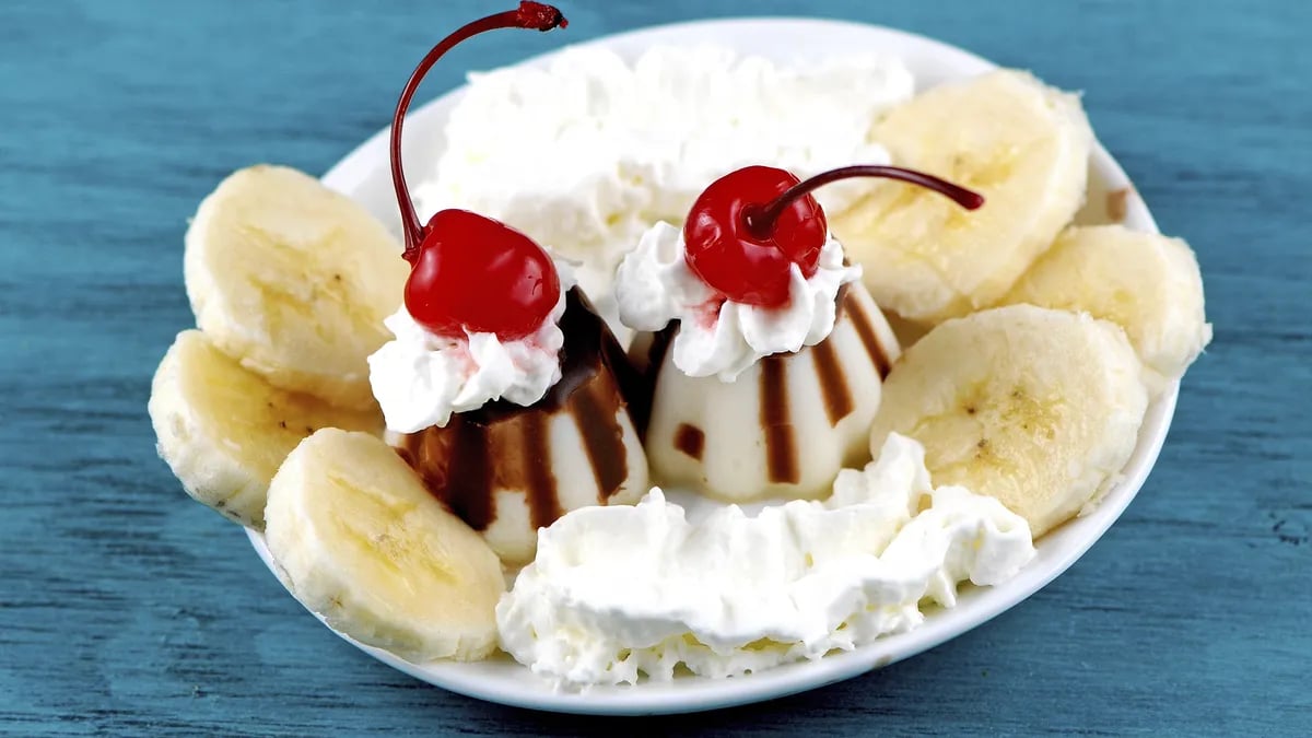 Banana Split Jello Shots