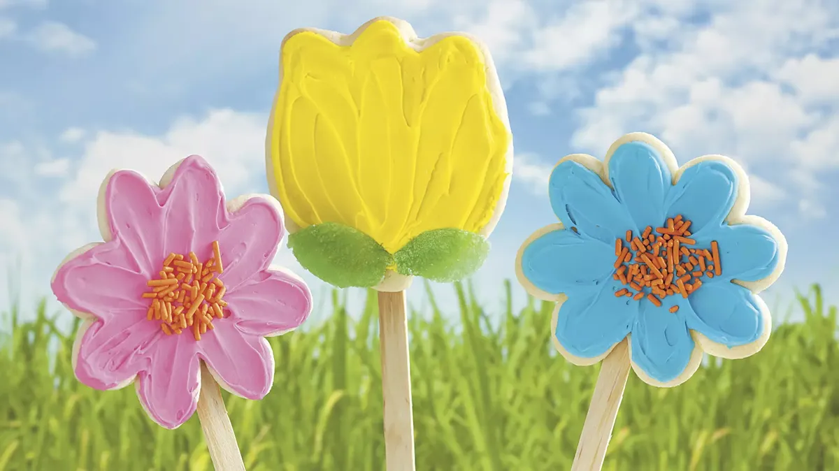 Spring Bouquet Cookies