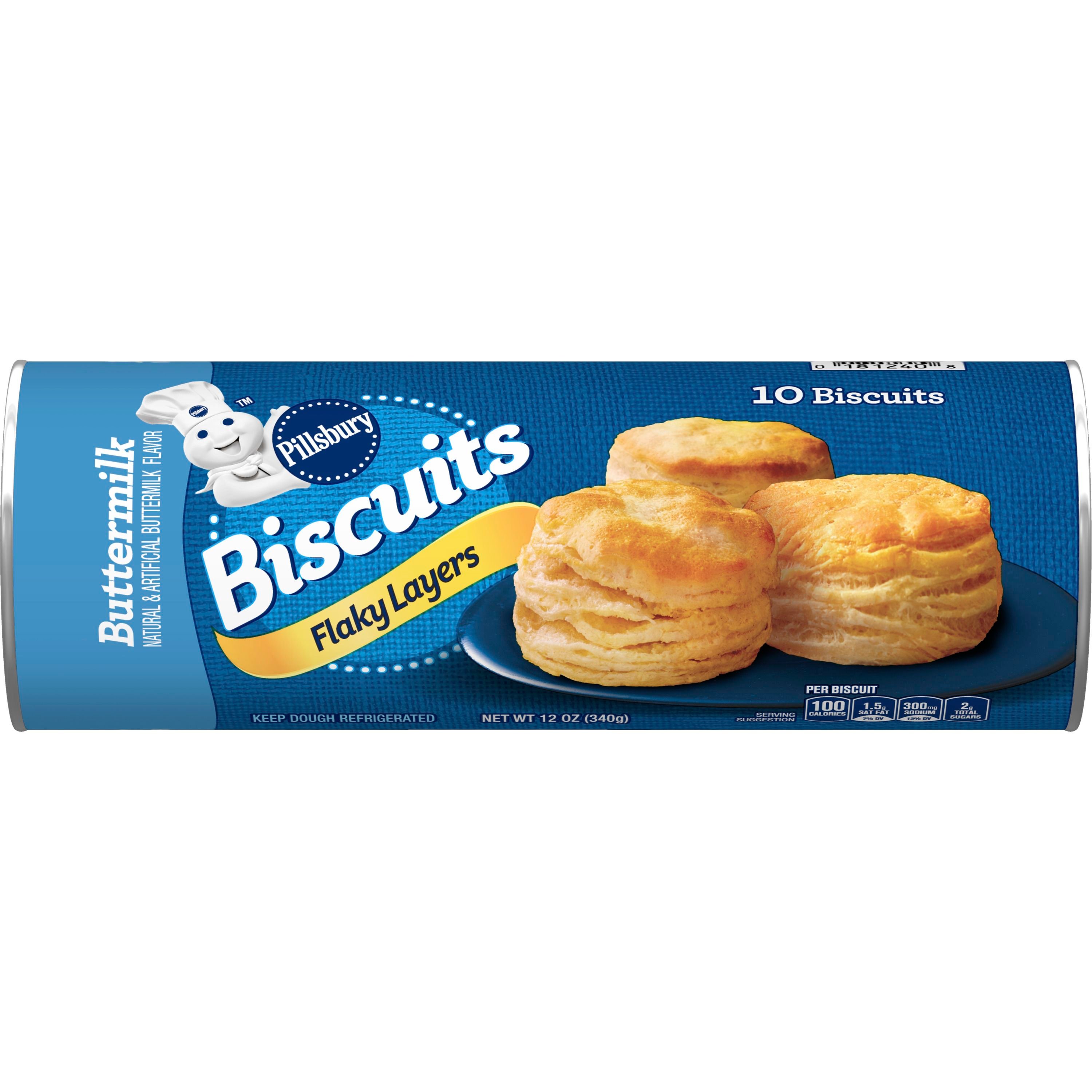 Pillsbury™ Flaky Layers Buttermilk Biscuits 10 ct - Front