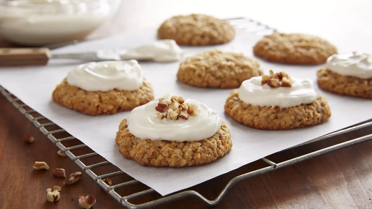 Carrot Cake-Oatmeal Cookies