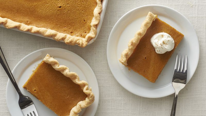 Pumpkin Slab Pie