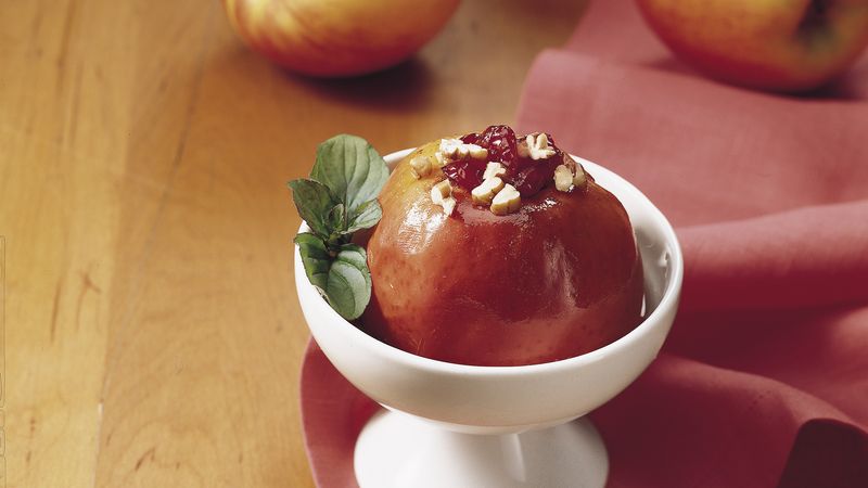 Slow-Cooker Cranberry Baked Apples