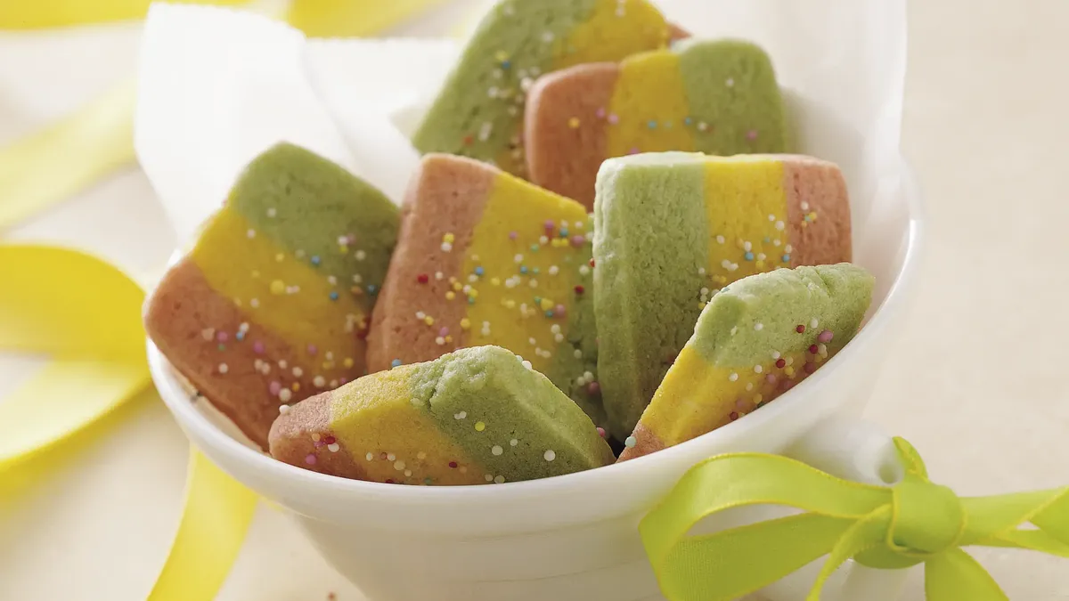 Springtime Slice-and-Bake Confetti Cookies