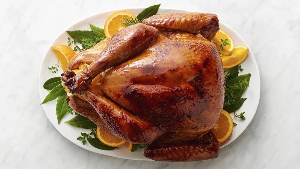 Maple-Bourbon-Brined Turkey