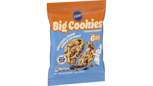 Pillsbury™ Big Cookies Chocolate Chunk Salted Caramel Cookie Dough