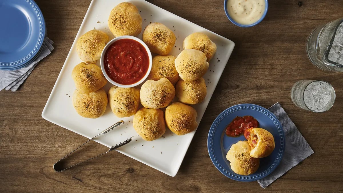 Lasagna Biscuit Bites