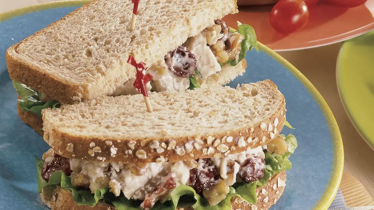 Cherry-Chicken Salad Sandwiches