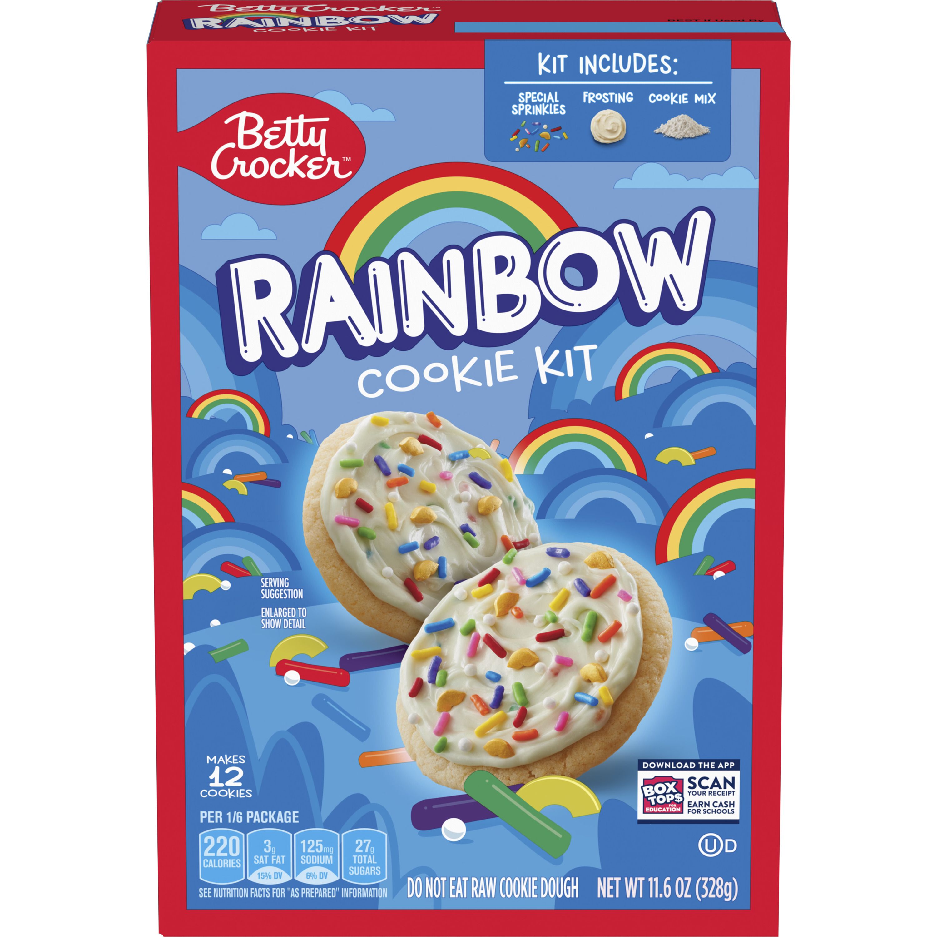 Betty Crocker™ Rainbow Cookie Kit - Front