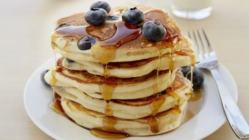 Fluffy Yoghurt Pancakes