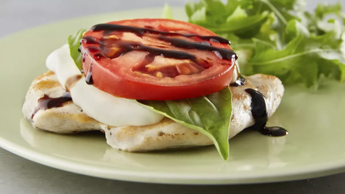 Grilled Caprese Chicken