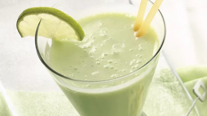 Key Lime-Banana Smoothies