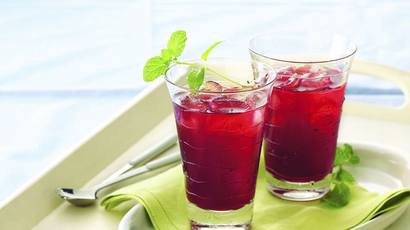 Cranberry-Mint Iced Tea