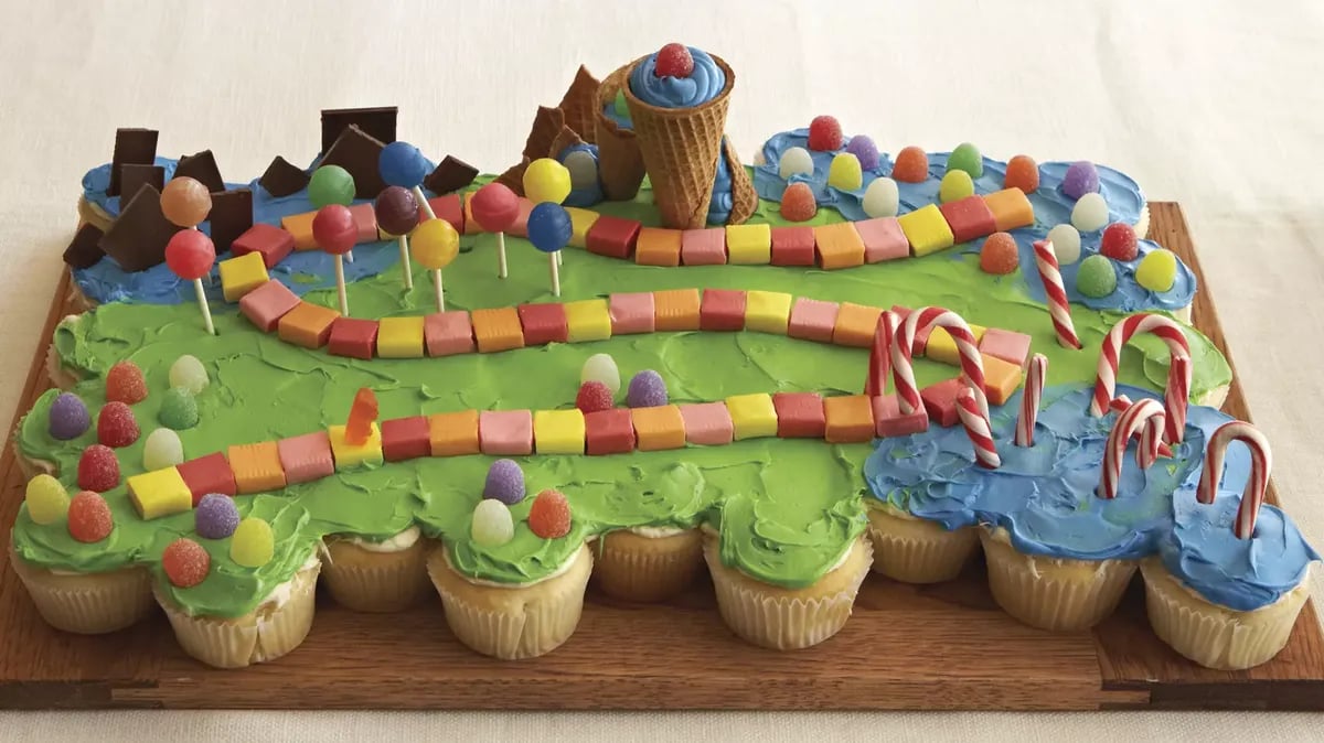 Fantasyland Pull Apart Cupcakes