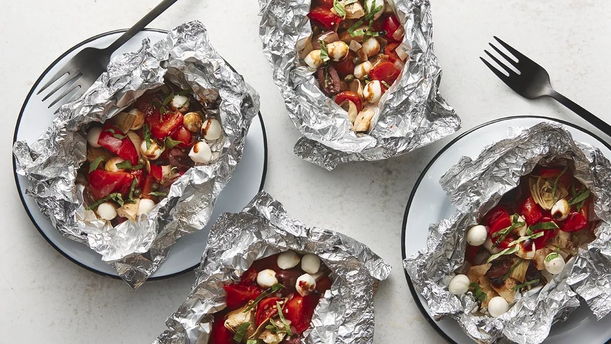 Italian Vegetable Foil Packs