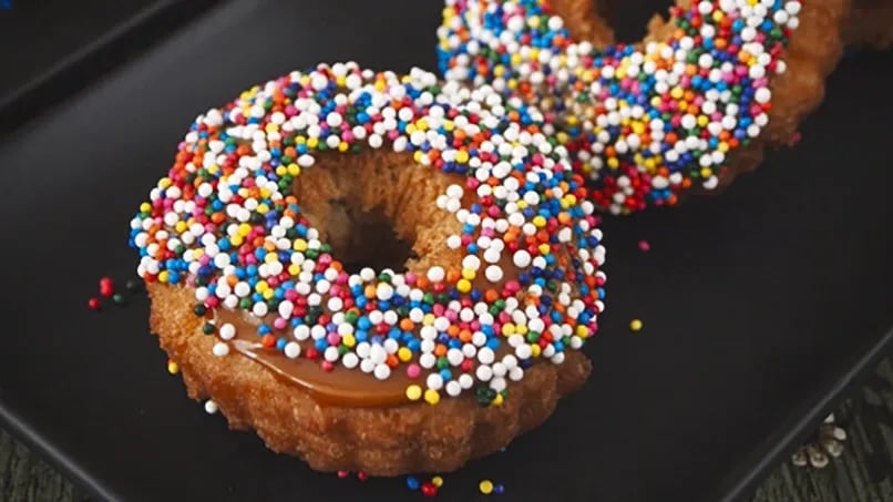 Dulce de Leche Cake Doughnuts