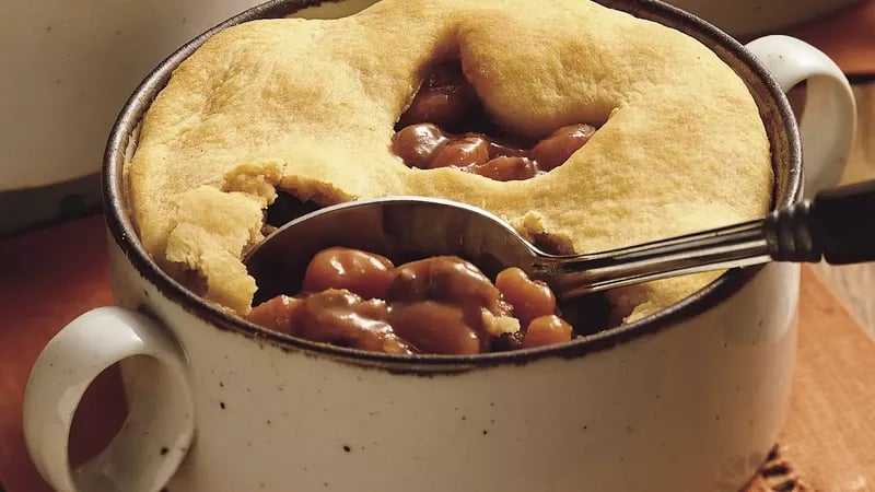 Beef and Bean Pot Pie