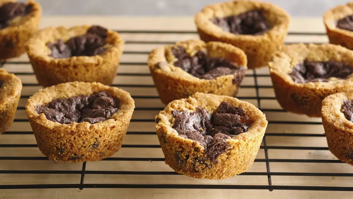 Gluten-Free Cookie Brownie Cups