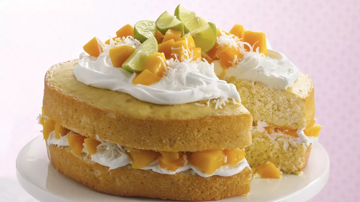 Mango Layer Cake